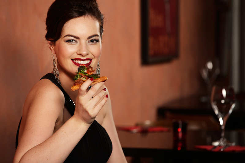 Female model photo shoot of fleurdalyce in Gorgeous Pizza