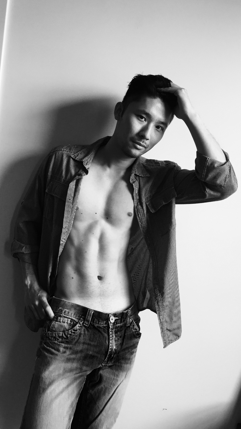 Male model photo shoot of Junji
