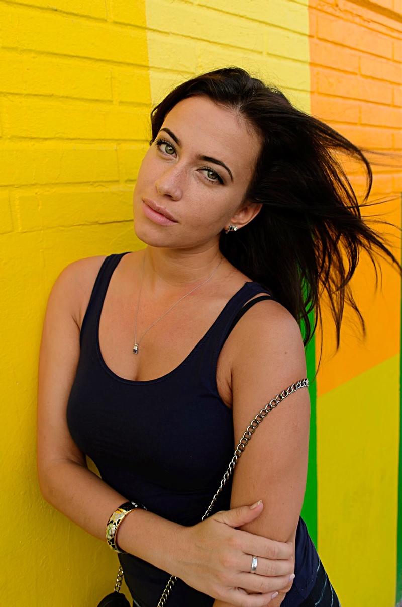 Female model photo shoot of Julia_Yulia in Wynwood, Miami