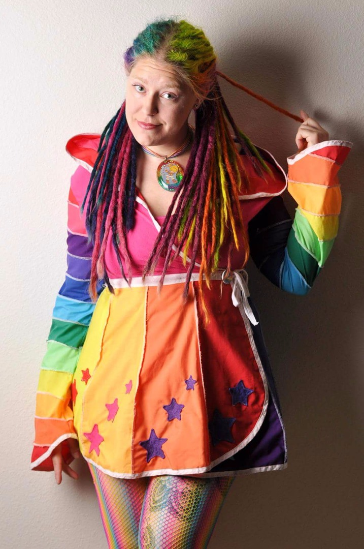 Female model photo shoot of Rainbow-Brite by Studio Gentry