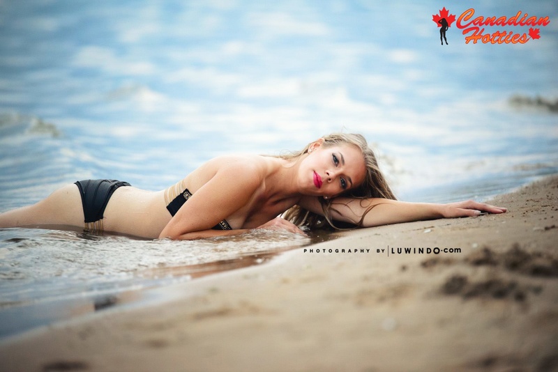 Female model photo shoot of Renee Oleksiw in Crystal Beach