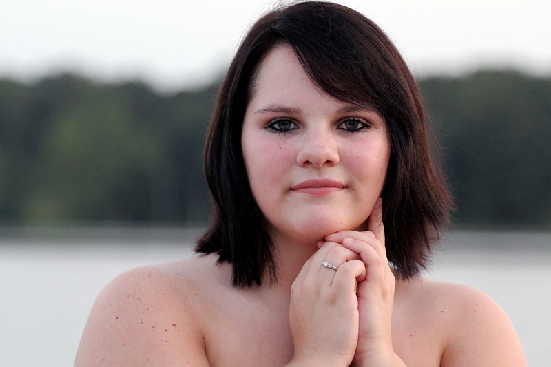 Female model photo shoot of danieklein in Little Prairie Lake, Rolla, Missouri
