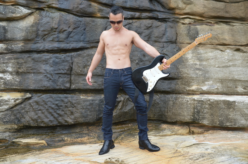 Male model photo shoot of rockyourworld