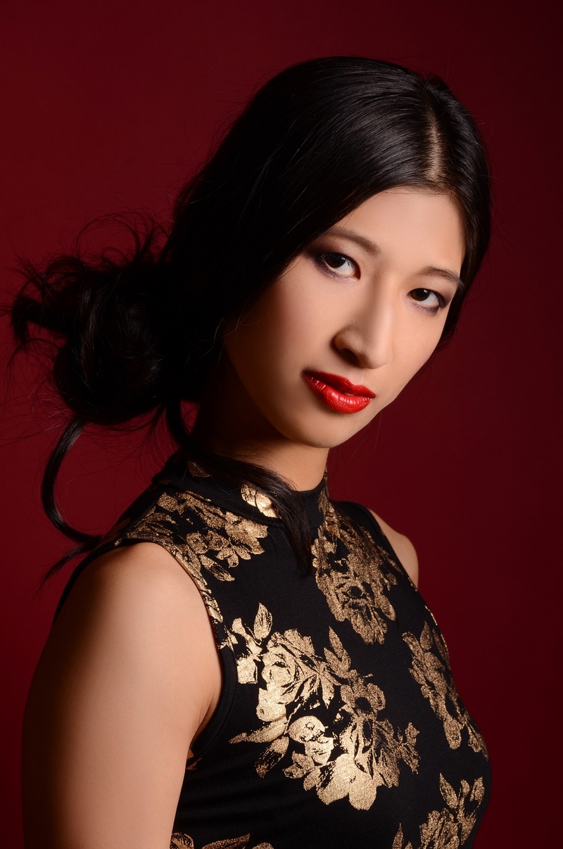 Female model photo shoot of Jessica  Zhang in Southwest Studio