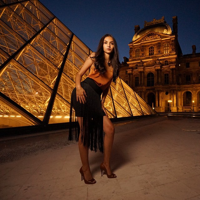 Female model photo shoot of RACHAEL_v_H in Paris, France