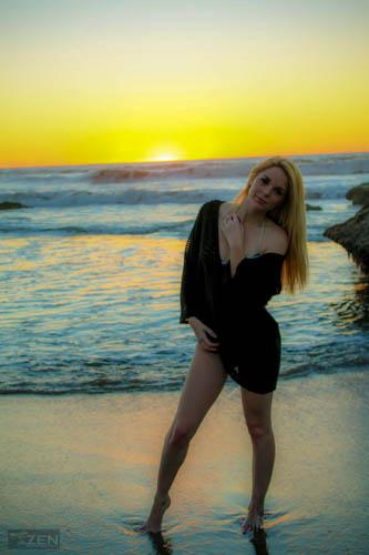 Female model photo shoot of Mostly Zen Photography in Ocean Beach Cove