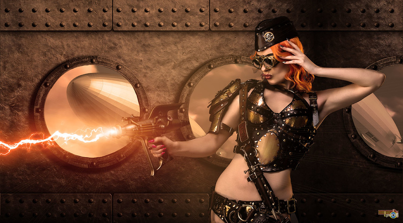 Male and Female model photo shoot of sublime LightWorks and Ulorin Vex in My Studio, makeup by molly MUA