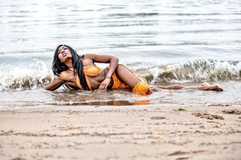 Female model photo shoot of MAdeTruff in Gerritsen Beach, NY