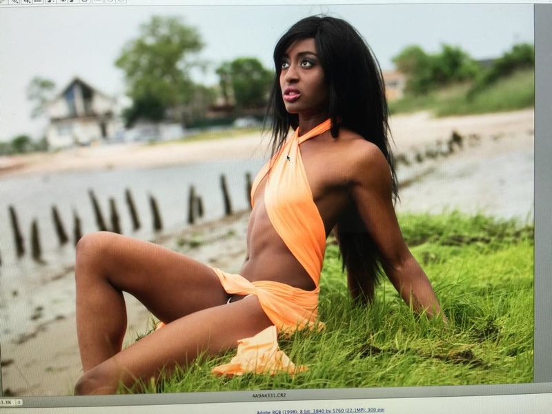 Female model photo shoot of MAdeTruff in Gerritsen Beach, NY