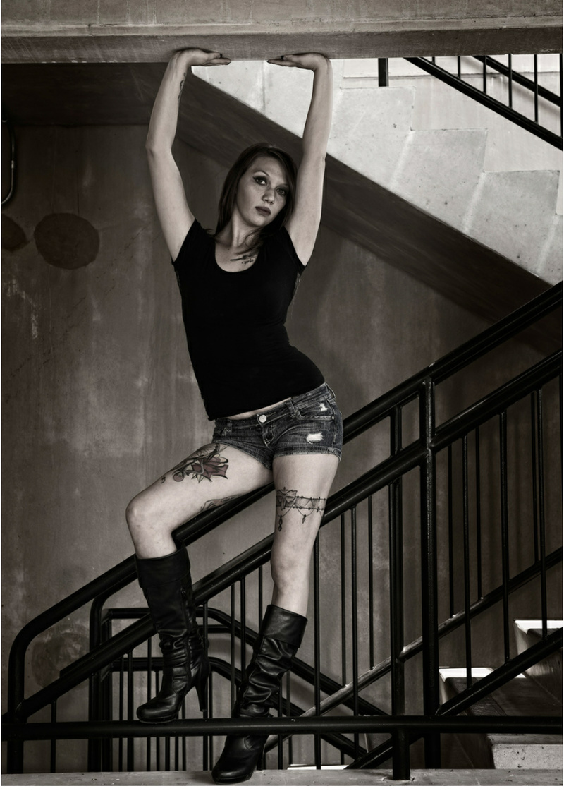 Female model photo shoot of Bbaby2012 by Moonlight Romance Photo in fort wayne