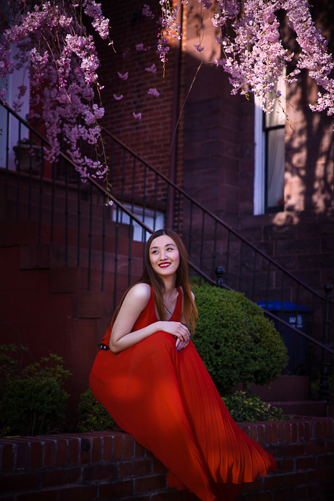 Female model photo shoot of Wei Qian in DC
