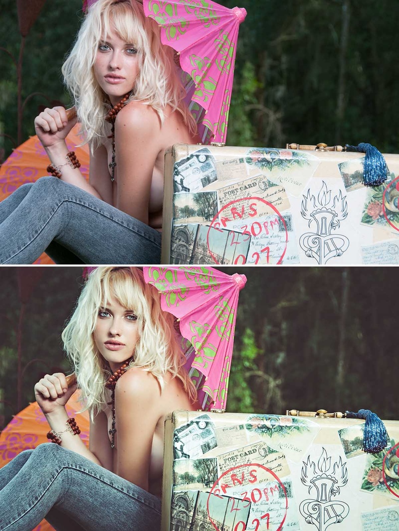 Female model photo shoot of Bre Retouching by Markus Andrews