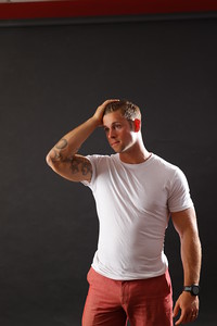 Male model photo shoot of collinskees