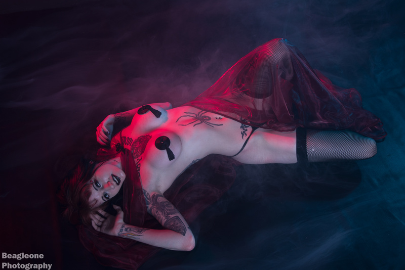 Female model photo shoot of Feral Vice by Beagleone in dallas