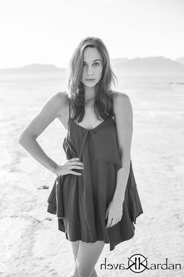 Female model photo shoot of vegasbrooke in Dry Lake Bed. Las Vegas.