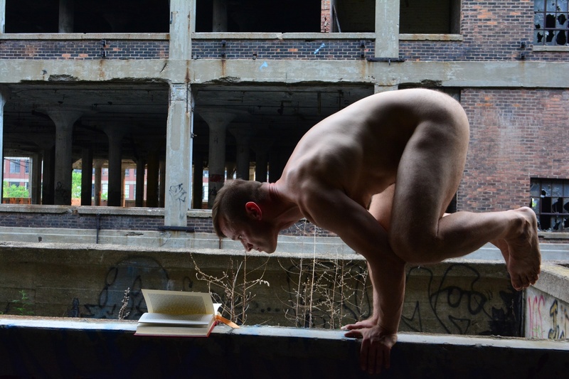 Male model photo shoot of Xavier T by Outsider-Photography in The largest abandoned factory in the world.