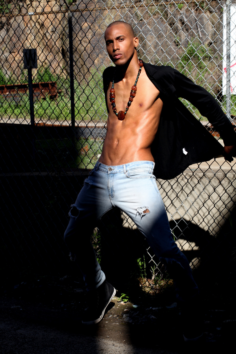 Male model photo shoot of Keymani in New York City