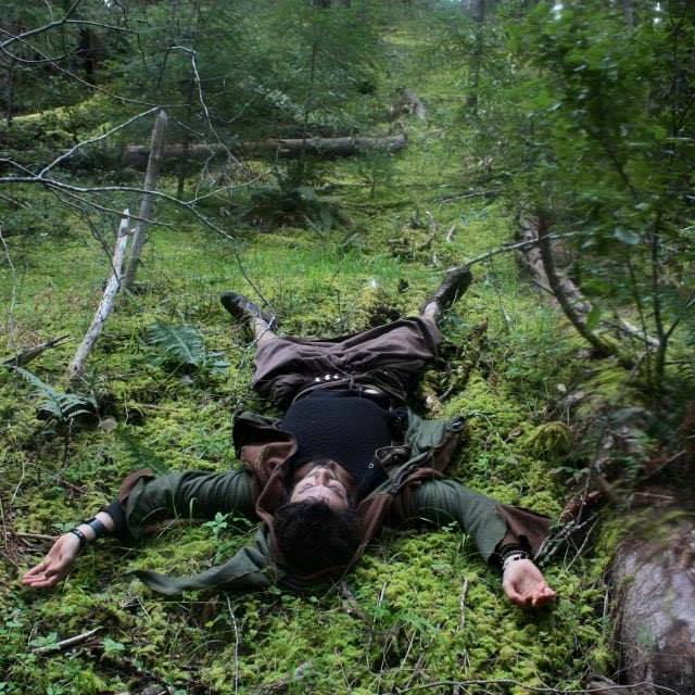 Male model photo shoot of Antoine Matar in Secret Forest, Oregon