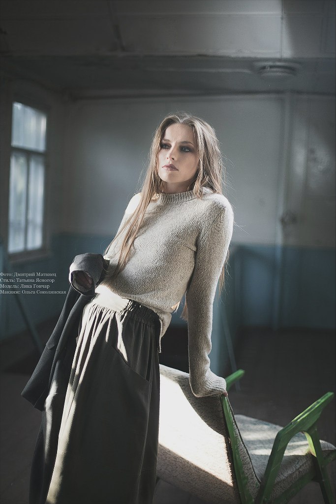 Female model photo shoot of Lika Volk