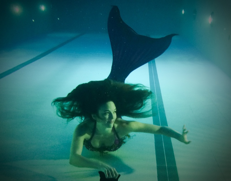 Female model photo shoot of Mermaid Deepblue in London