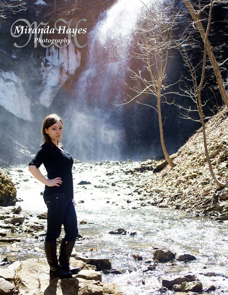 Female model photo shoot of Neptunia in Tiffany Falls, Hamilton ON