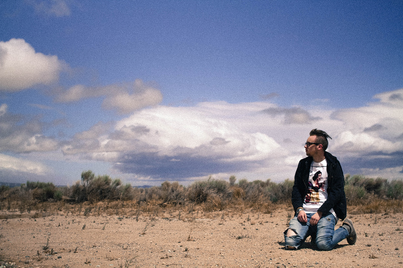 Male model photo shoot of galangstro in Vegas Desert