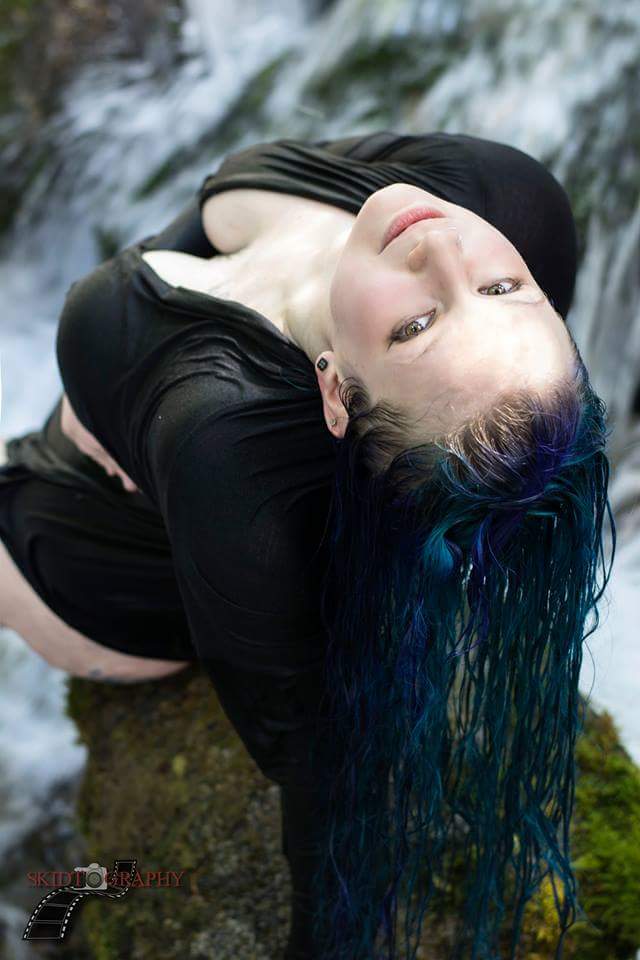Female model photo shoot of LiketNoire by Skidtography in Spokane, WA