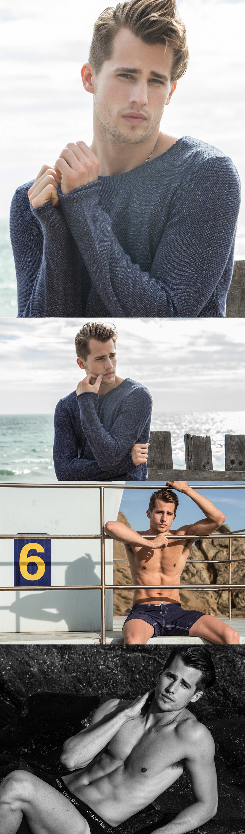Male model photo shoot of Dylan James Photography in Malibu, CA