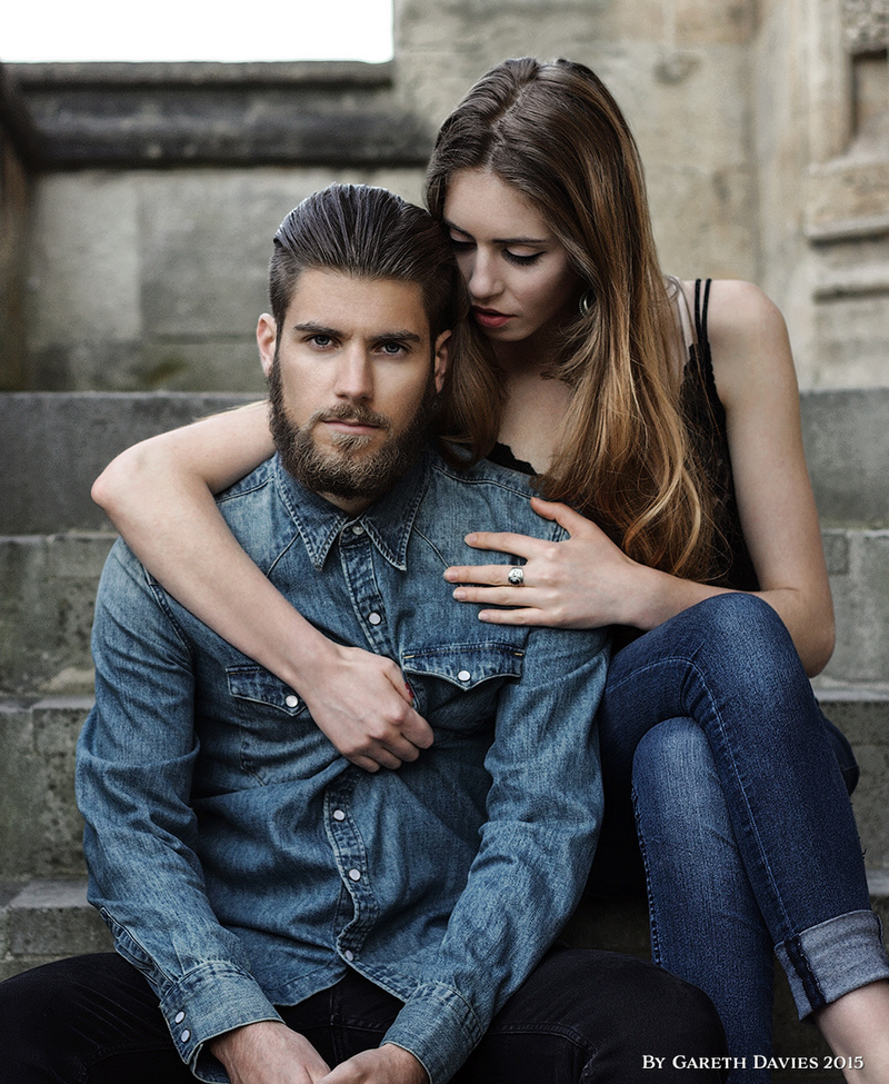 Male and Female model photo shoot of GarethD and florence andrea in Bristol