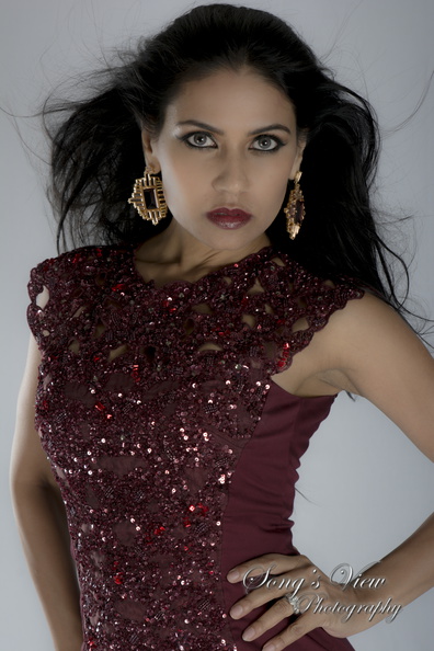 Female model photo shoot of purviparakh