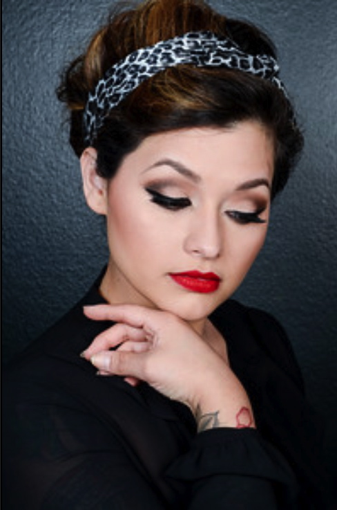 Female model photo shoot of True Beauty By Hope in CMC Makeup School Dallas, Texas