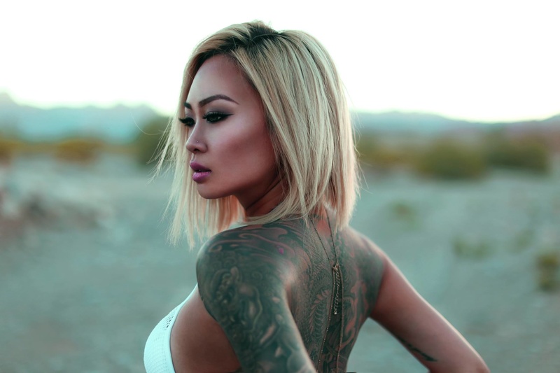 Female model photo shoot of Divina Wong in Las Vegas