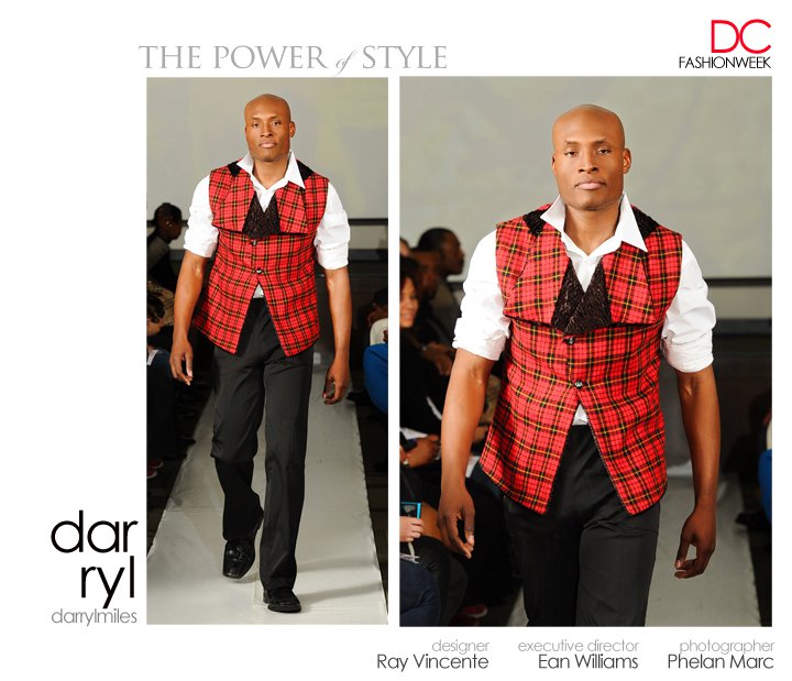 Male model photo shoot of DMiles in DC Fashion Week