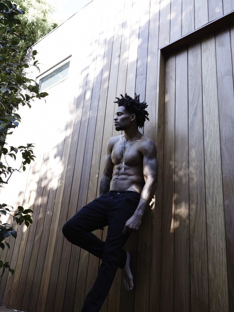 Male model photo shoot of jah knows