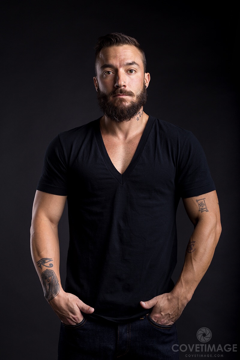 Male model photo shoot of Beardedbeast8181 in Ravenswood Chicago