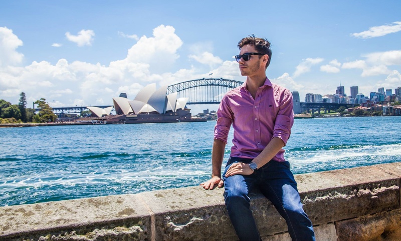Male model photo shoot of Alberto Manca in Sydney, Australia