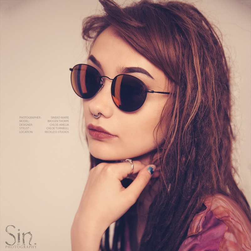Female model photo shoot of Sinead Egan Cartwright in reckless studios