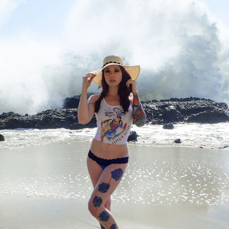 Female model photo shoot of Amber Rice in Victoria Beach, CA