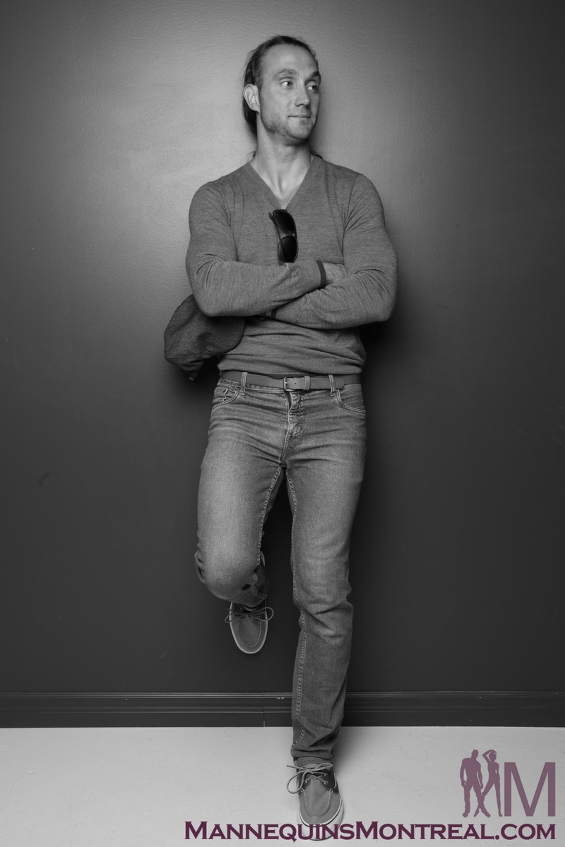 Male model photo shoot of John Graves in Montreal