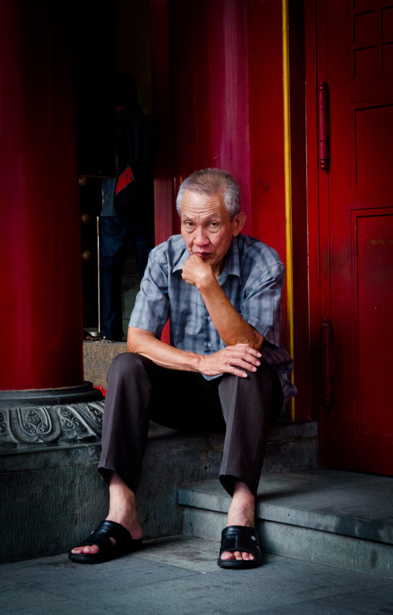 Male model photo shoot of Pedro Monteiro in Chinatown, Singapore