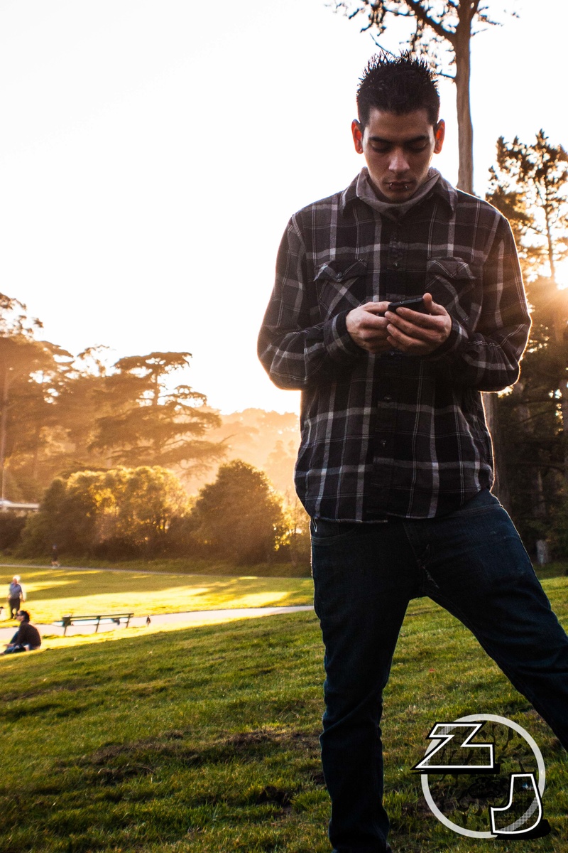 Male model photo shoot of ZandJProductionz in Golden Gate Park, San Francisco