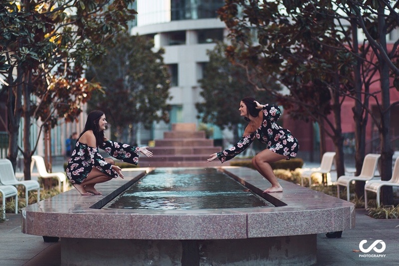 Female model photo shoot of The Garsow Twins by whosjosh