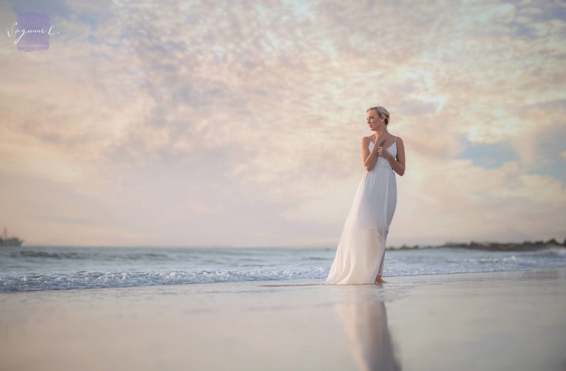 Female model photo shoot of BlueEyed_Beauti  in St. Augustine Beach, FL