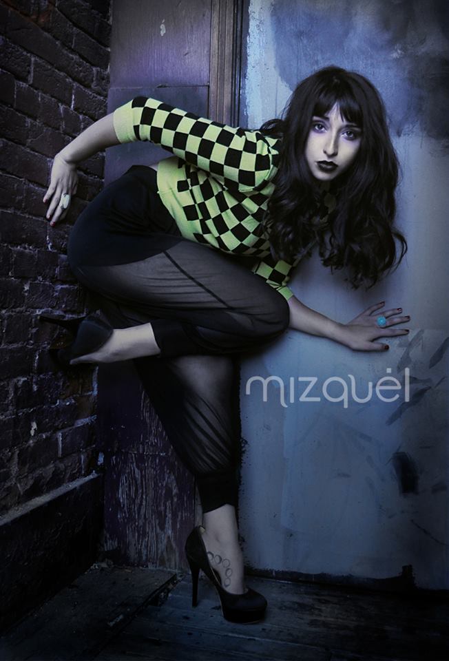 Female model photo shoot of MIZQUEL in MIZQUEL 2014