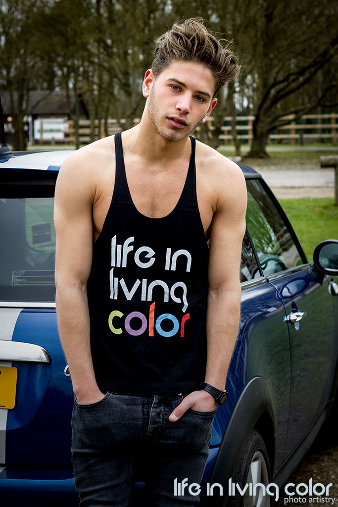 Male model photo shoot of Life In Living Color