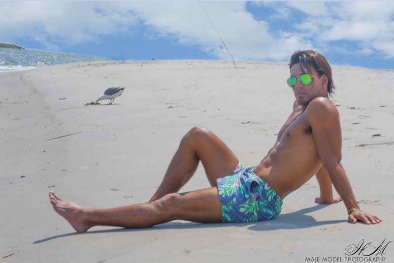 Male model photo shoot of Will Negrillo in rockaway beach