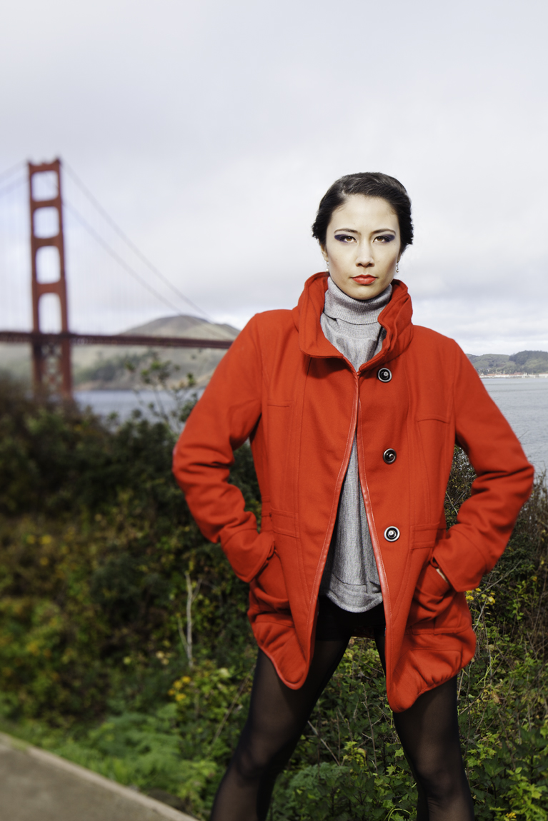 Female model photo shoot of Alishia Allshouse by Silvia Noelia  in Golden Gate, San Francisco CA