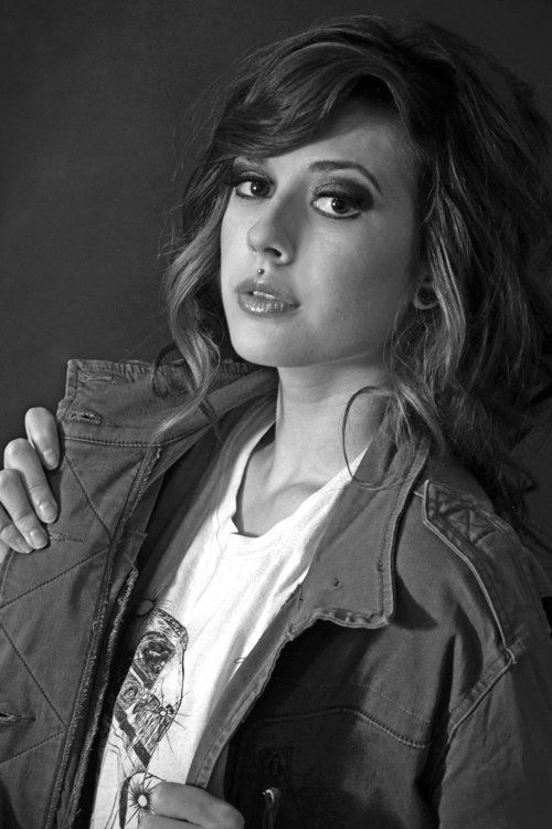 Female model photo shoot of Savannah J Abell by Ted Bodner Photography in Mesa, Arizona, makeup by Amanda Kolasinski