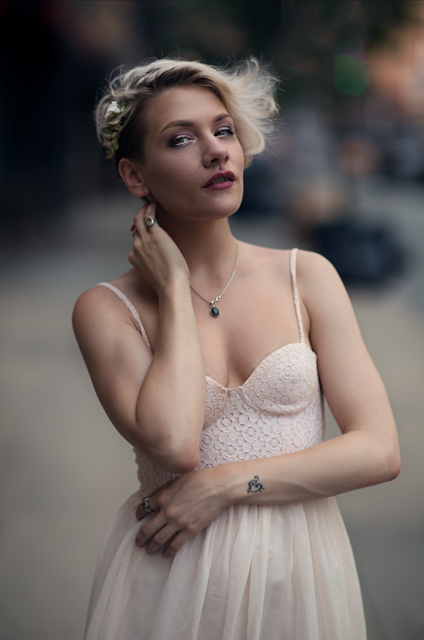 Female model photo shoot of MarsYorkelwb in Union Square