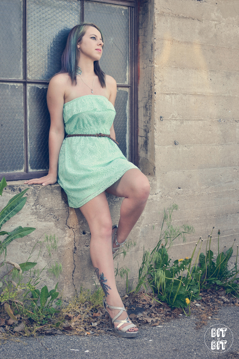 Female model photo shoot of Katana Fox by Bit By Bit Photography in Radford, VA